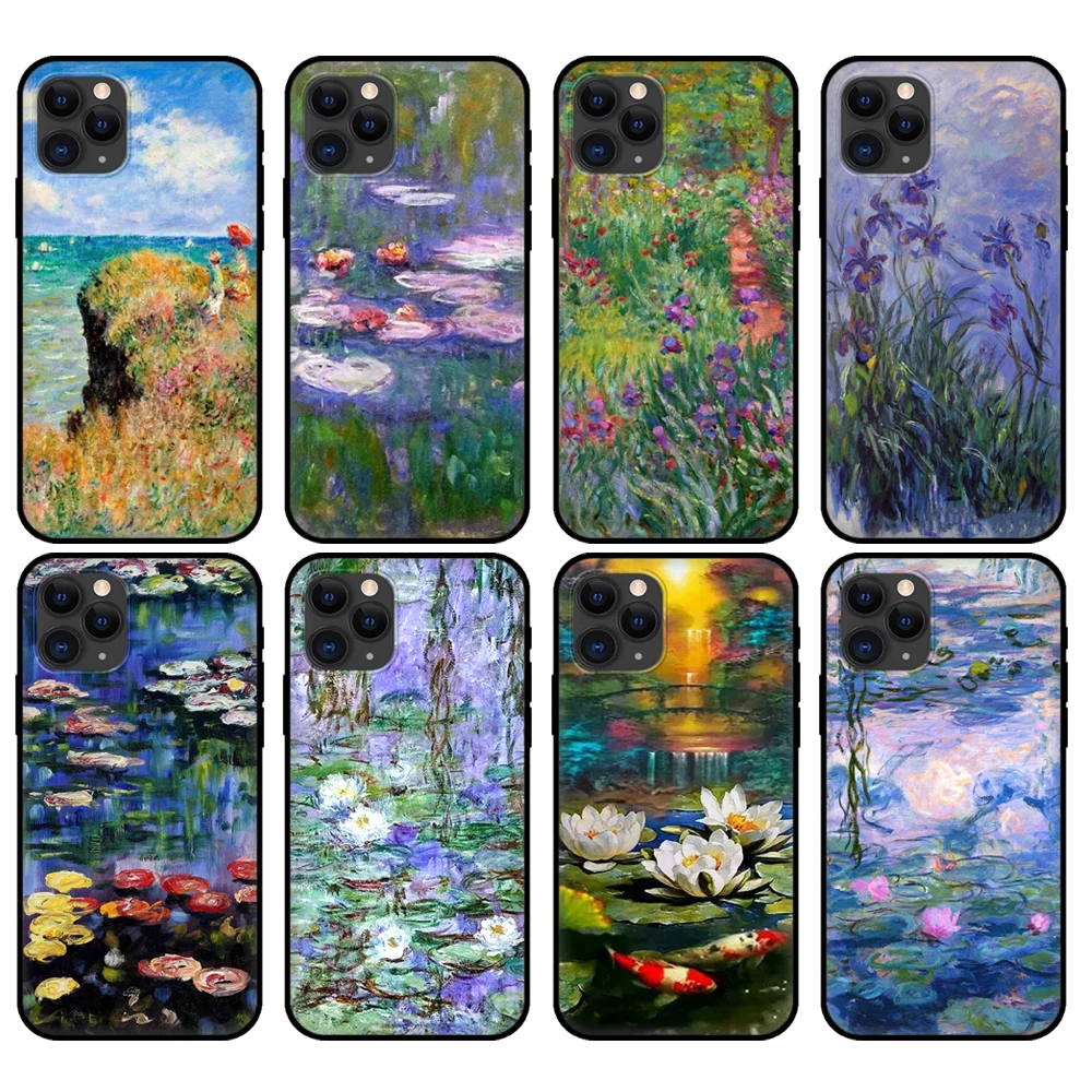 Черный чехол из термопластичного полиуретана для iphone 5 5s se 6 6s 7 8 plus x 10 крышка XR XS 11