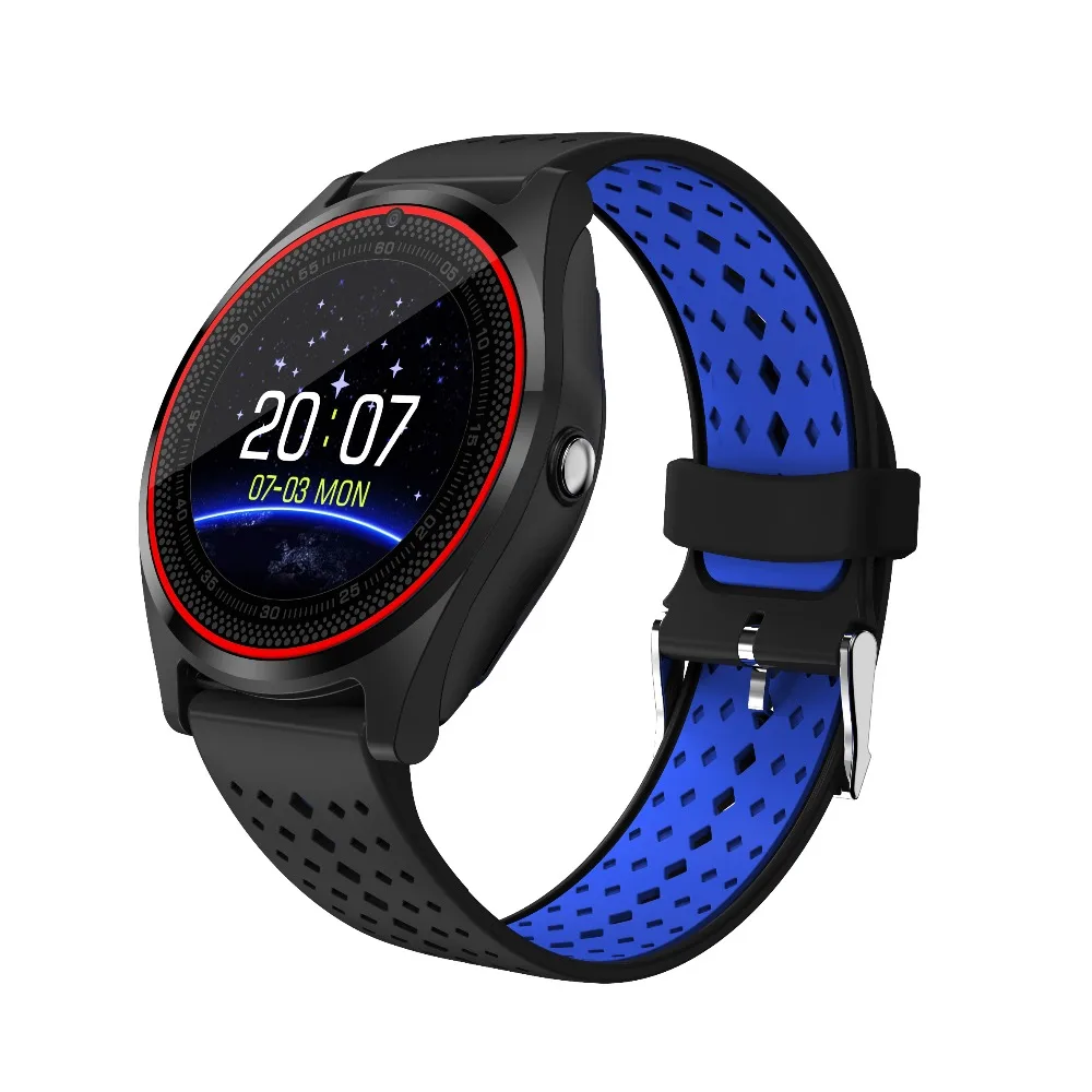 V9 SmartWatch телефон 1,22 дюймов камера с сенсорным экраном Bluetooth MP3 SIM карта TF карта дети мультфильм Мода Спорт дешевый мобильный телефон