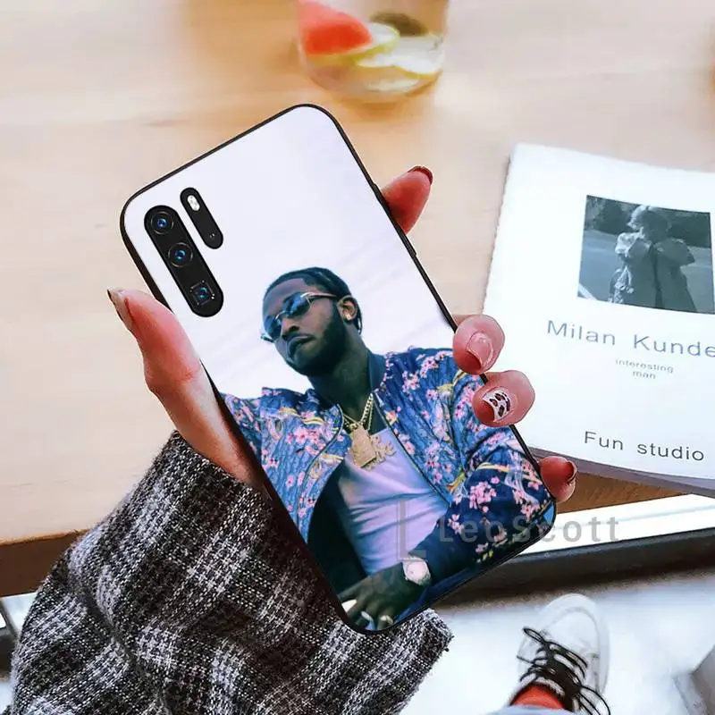 

Rapper Pop Smoke Phone Case black For Huawei honor Mate mate P 10 9X 10i 20 30 40 y7 lite pro p smart 2019