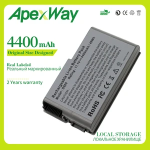 Аккумулятор Apexway 11,1 В 6 ячеек для Dell Latitude D500 D505 D510 D520 D530 D600 D610, высокоточный M20 C1295 M9014 U1544 W1605 Y1338