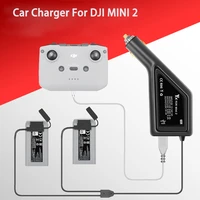 dji mini 2 outdoor dual battery car charger for dji mini 2 w usb port remote controller battery car charging drone accessories