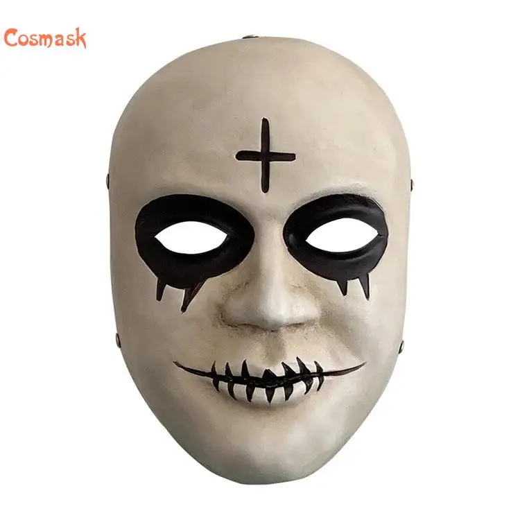 Cosmask Хэллоуин людьми четко план Смола Маска Костюм для взрослой вечеринки маска