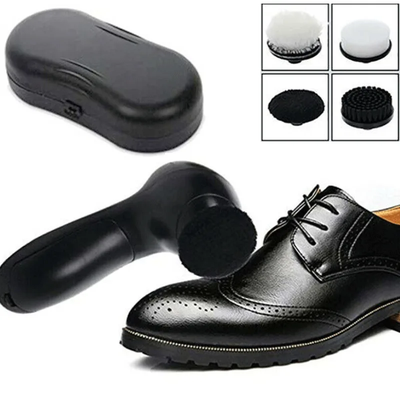 Электрический прибор для чистки обуви машина комплект насадки зубной щетки кожи