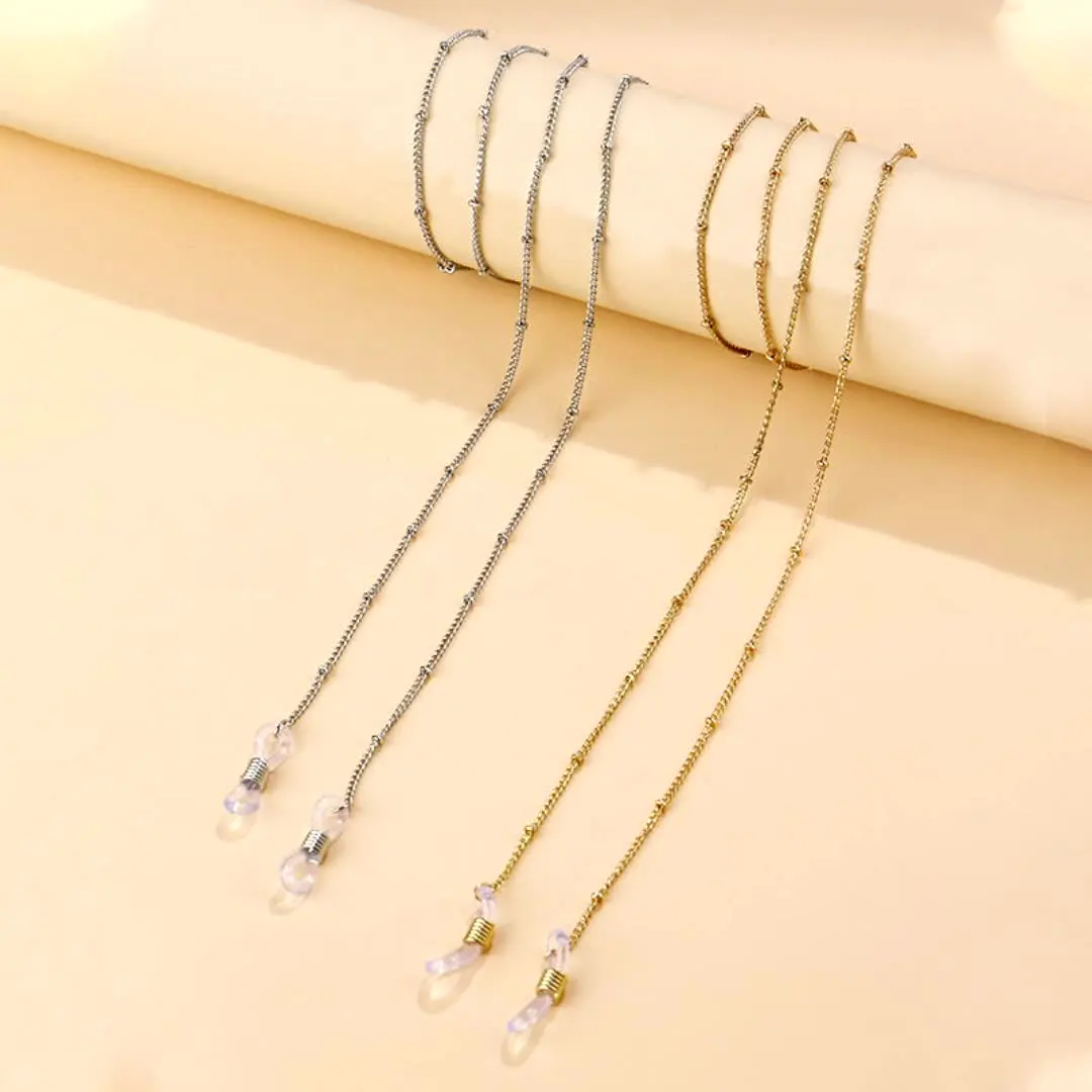 

Fashion Chic Womens Eyeglass Chains Sunglasses Reading Beaded Glasses Chain Eye wears Necklace strap Rope