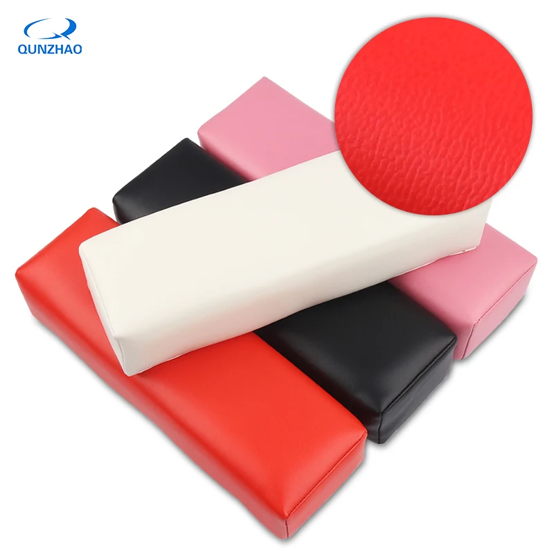 Прямоугольная подушка для ногтей коврик из искусственной кожи твердая губка рук