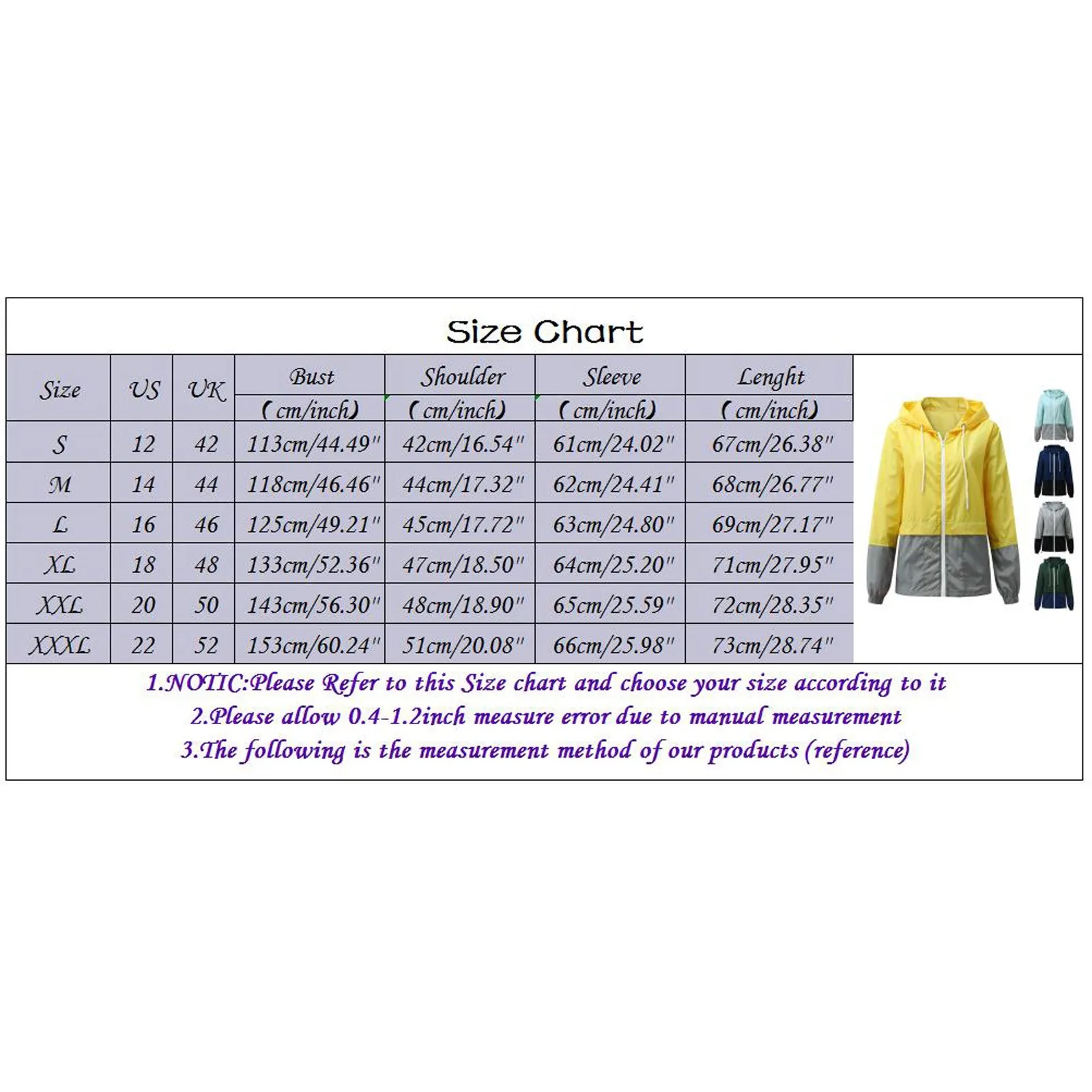 

2021 Waterproof Zipper Overcoat Women Solid Splice Patchwork Long Sleeve Pocket Outerwear Windbreaker Drawstring Moletom Female