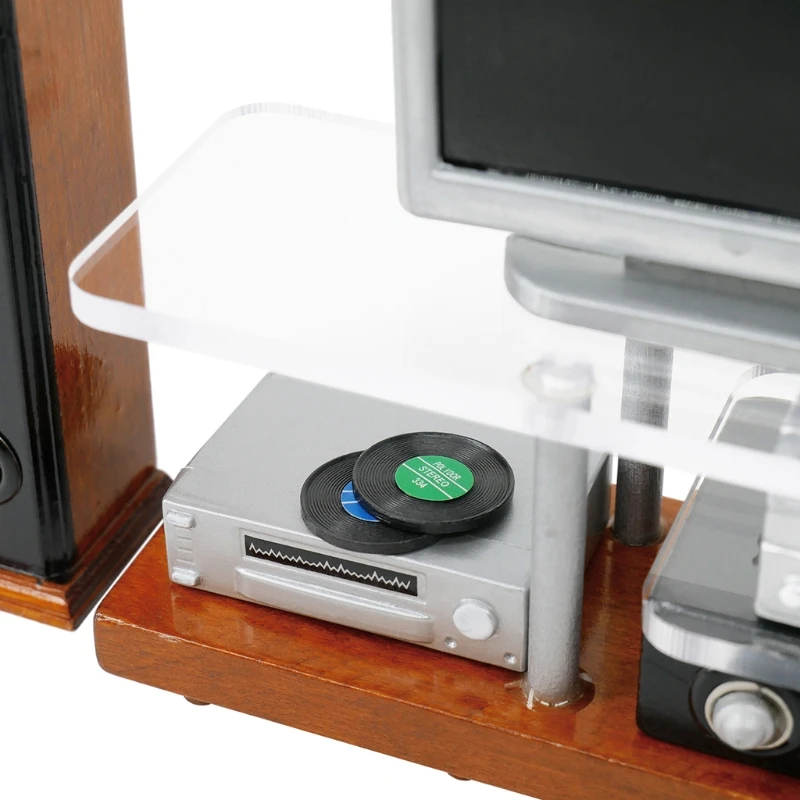 

1:12 Scale Mini Television Loudspeaker Model Dollhouse Miniature Accessories