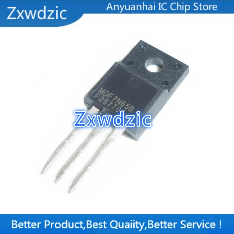 

10 шт. MDF7N65B TO-220F MDF7N65-220 7N65 650V 7A