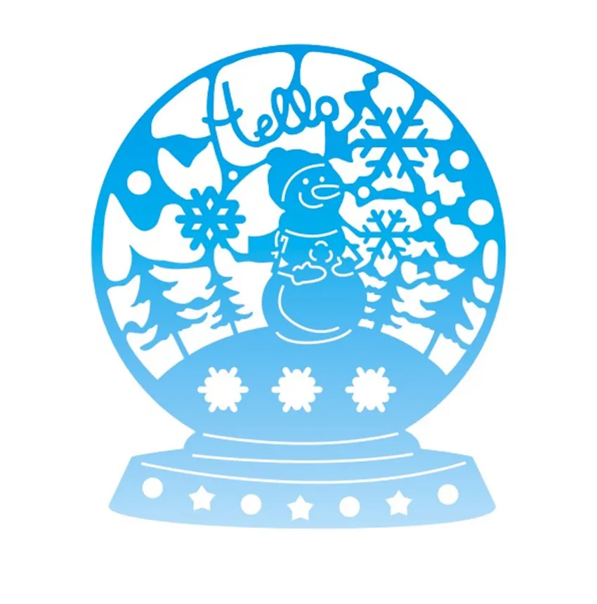 

Metal Snowman Crystal Bottle paper die cutting dies for Scrapbooking/DIY Easter wedding Halloween Easter card