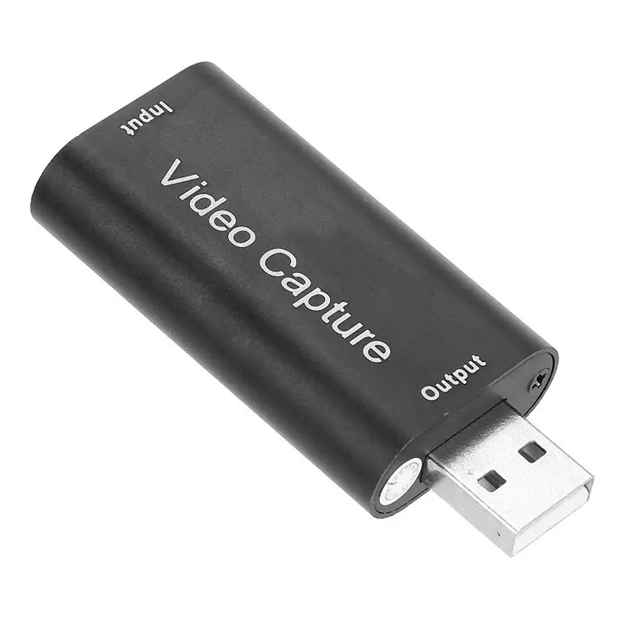 USB 2 0 HDMI HD Карта видеозахвата мини портативный адаптер Черный для ПК компьютер