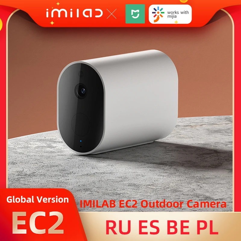 

IMILAB EC2 Security Camera Outdoor Wifi Camera 1080P Wireless Ip Camera Gateway MIP66 MihomeCCTV Vedio Surveillance Camera Mijia