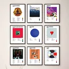 Постер Kanye West My Beautiful Dark Twisted, чехол для альбома фэнтези, Картина на холсте, Настенная картина, художественные принты в стиле хип-хоп, рэп, домашний декор