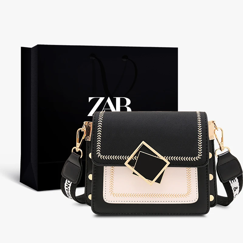 

ZAR Fashion Luxury Handbags Women Bags Casual Flap Crossbody Bags Street Shooting Work Package Women's bag Europe America