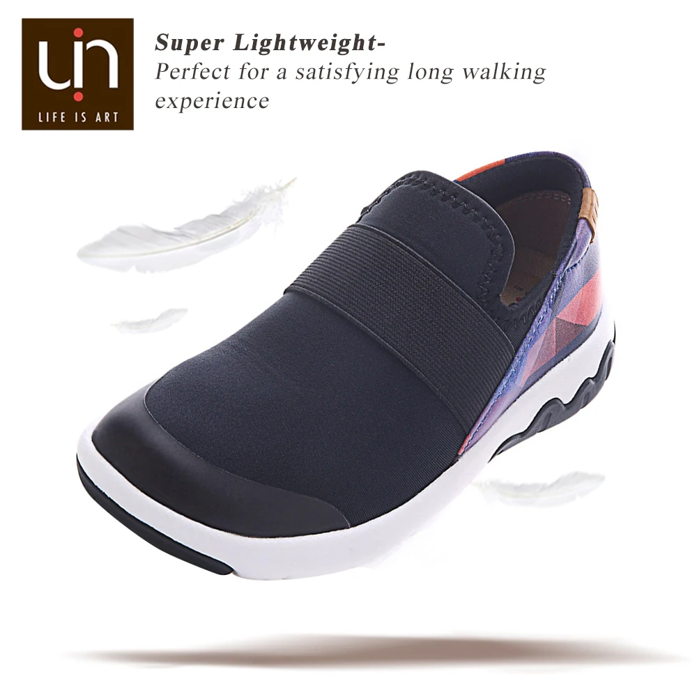 Женские и мужские кроссовки UIN Zaans легкие из мягкой ткани для прогулок на каждый