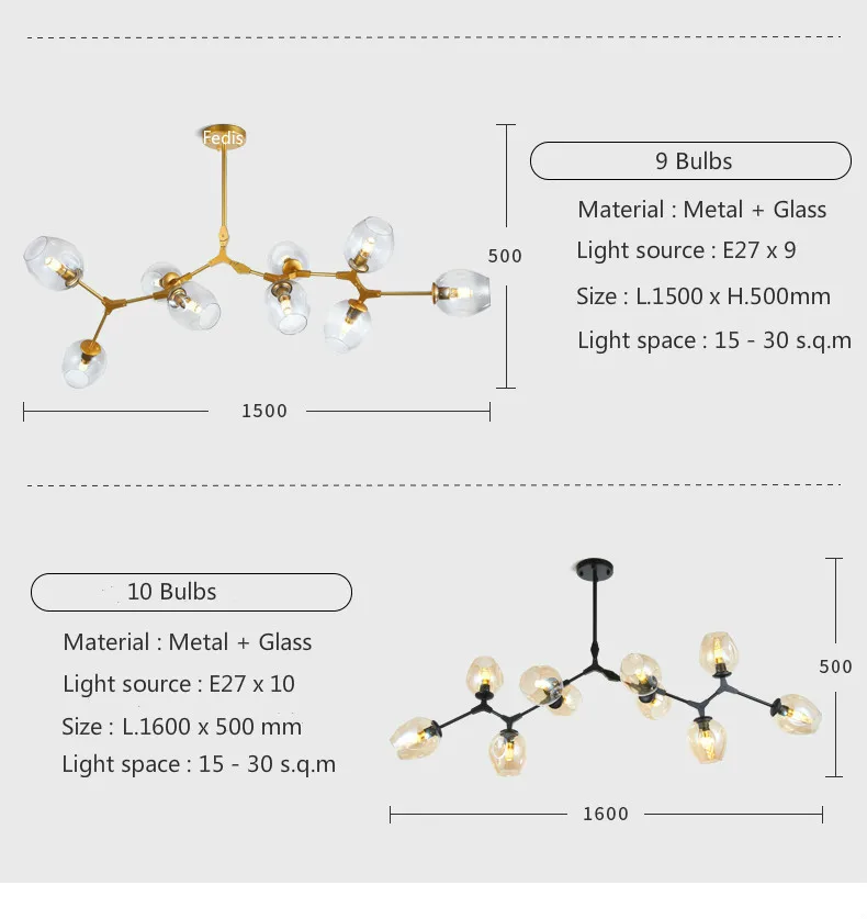 Современные стеклянные подвесные лампы в виде шаров светодиодный светильник