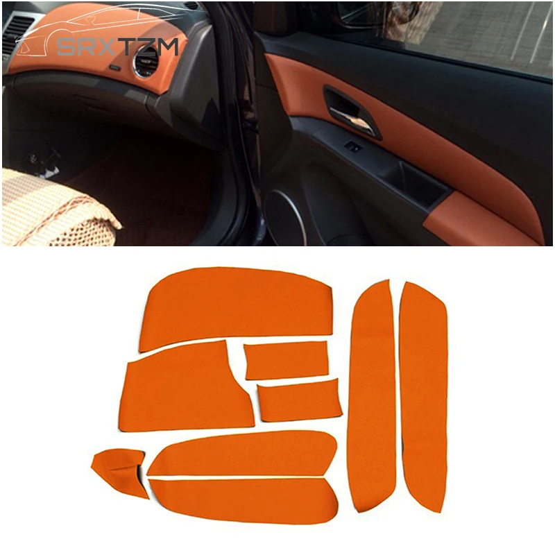 Автомобильная кожаная Дверная панель s крышка подлокотника приборной панели