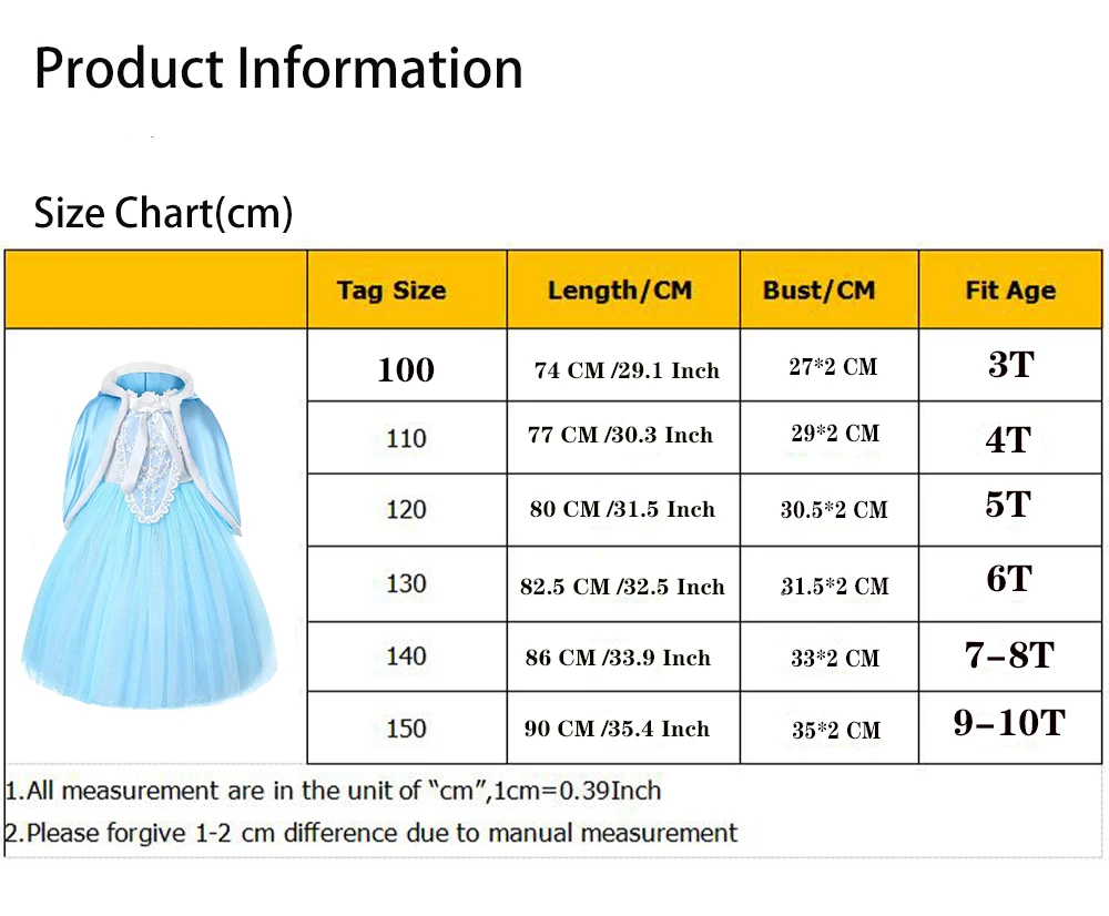 Платье Эльзы + плащ Анны для девочек одежда принцессы детские платья косплей