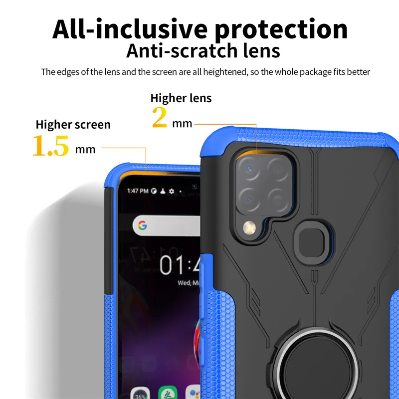 Shockproof Cover For Infinix Smart HD 2021 Case Infinix Hot 10s Cover Hard Holder Back Protective Bumper For Infinix Hot 10 Play