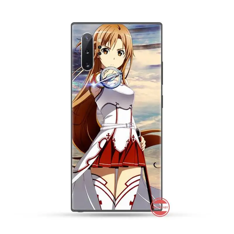 

Sword Art Online Coque Phone Case For Samsung galaxy S 7 8 9 10 20 edge A 6 10 20 30 50 51 70 note 10 plus
