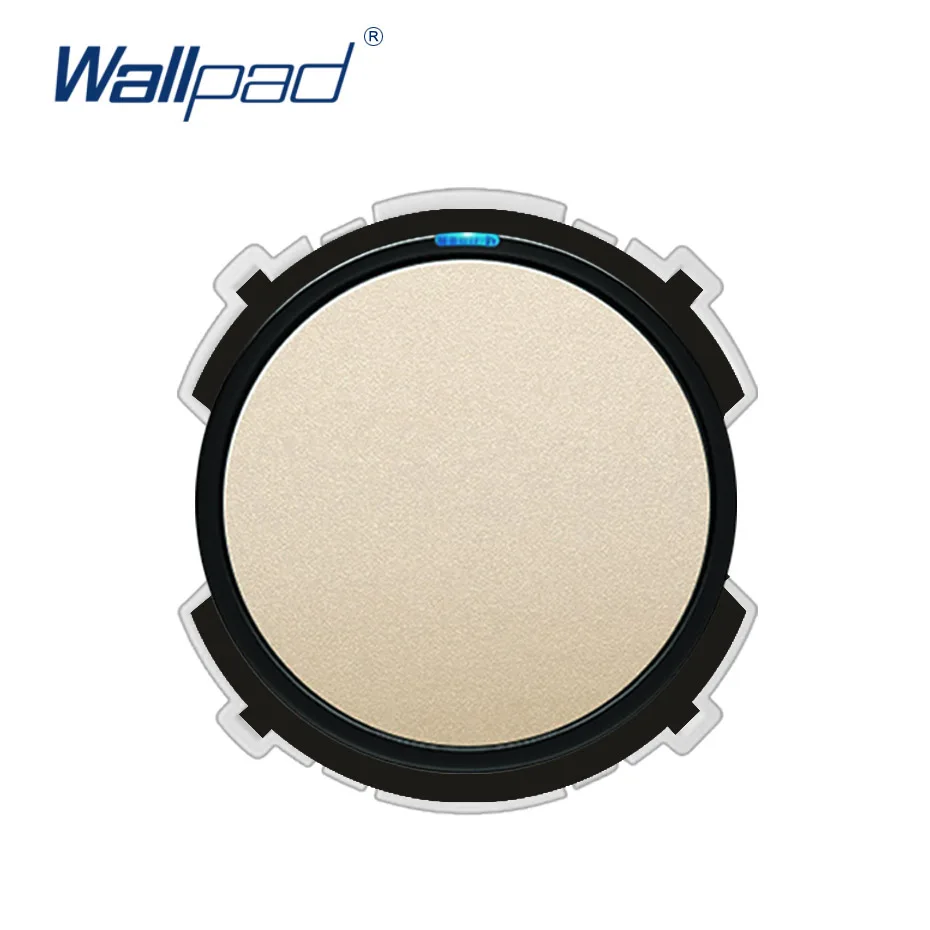 Wallpad 1 Gang 2 Way настенный светильник переключатель светодиодный индикатор функция