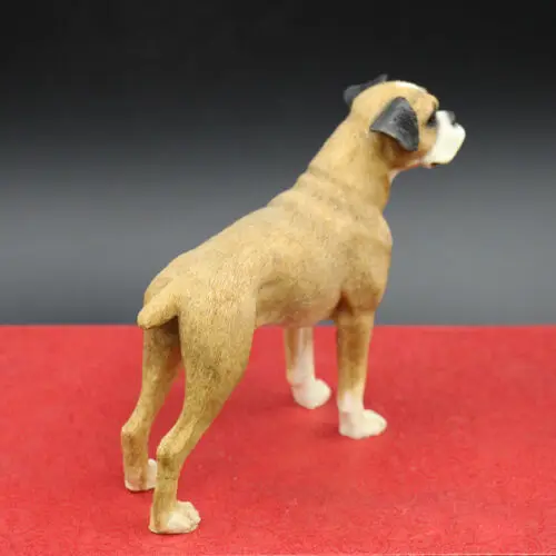 JJM боксер собака фигурка для питомца Canidae коллектор животных украшение