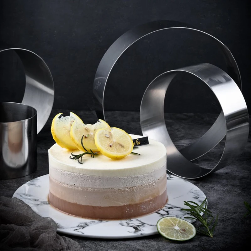 Круглый мусс из нержавеющей стали форма для колец круглый хлеб выпечки свадебные