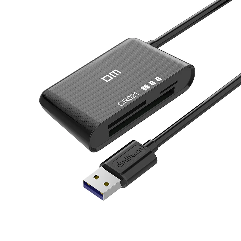 Устройство для чтения карт памяти SD/TF/CF 3 в 1 CR021 USB-интерфейс | Компьютеры и офис