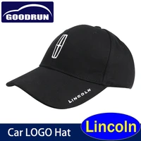 for lincoln adjustable men women universal fashion car logo embroidered outdoor breathable performance baseball caps hat caps