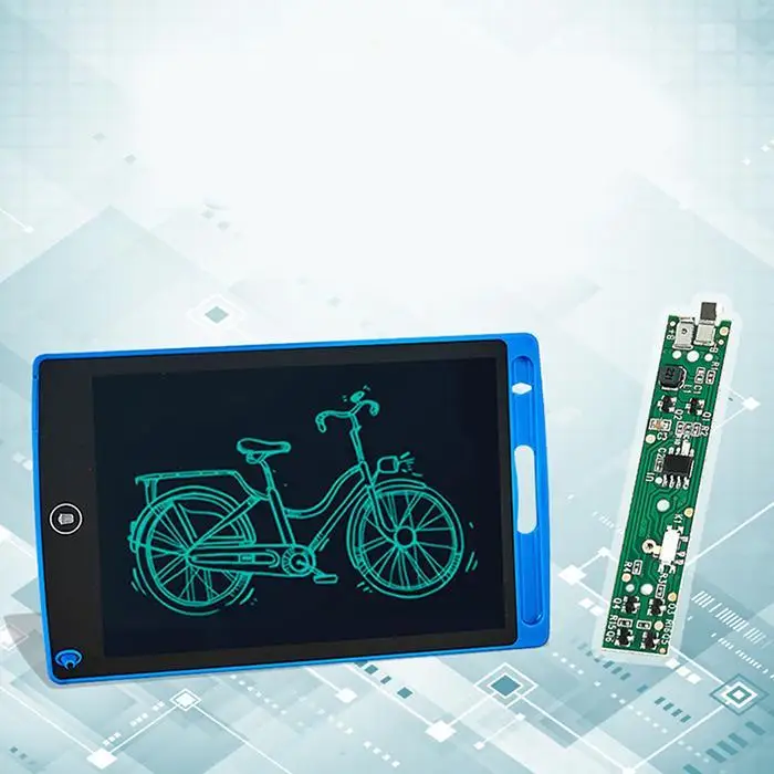 Дети lcd надпись граффити планшет цифровой электронный 4,4 дюймов, 8,5 дюймов почерк доска для рисования