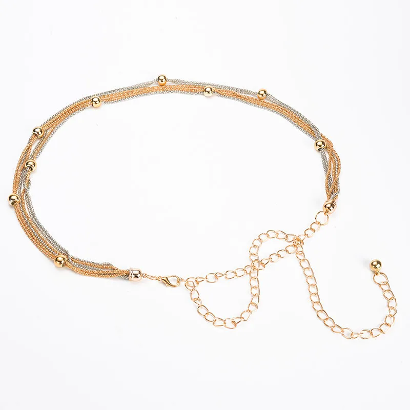 Женский пояс для танца живота металлический со стразами и цепочкой аксессуар