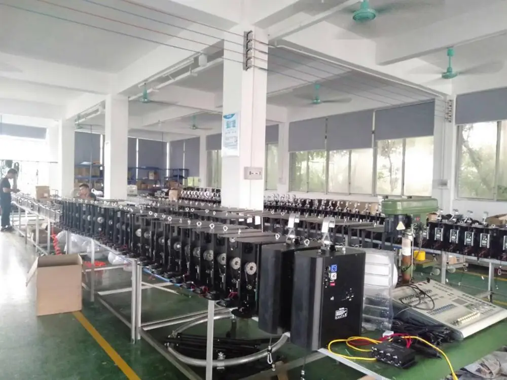 Полноцветный сценический кинетический светильник для дискотеки светодиодный