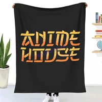 anime house throw blanket sheets on the bed blankets on the sofa decorative lattice bedspreads happy nap for children