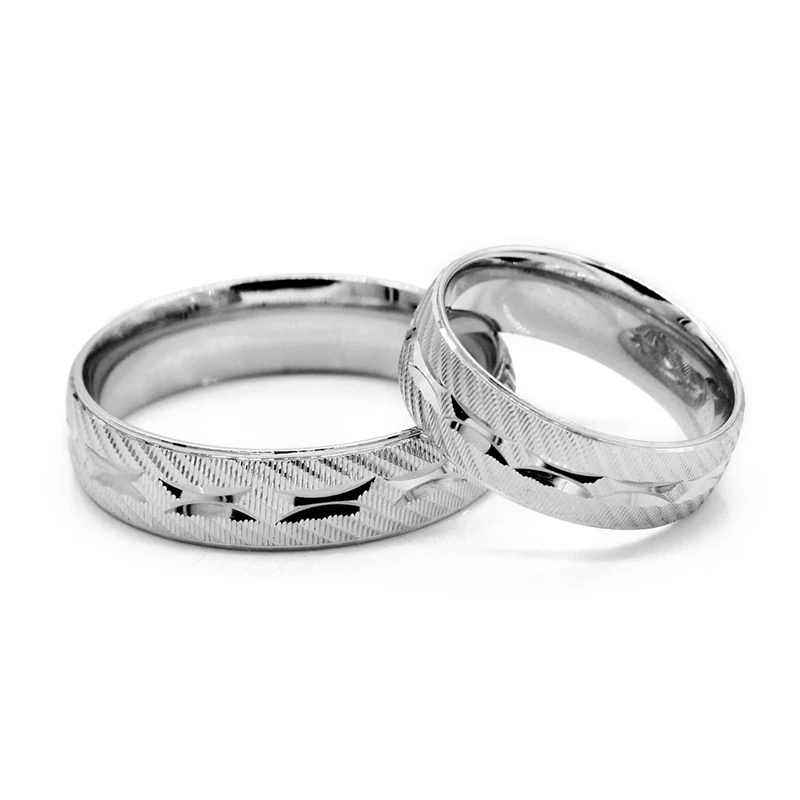 Кольцо унисекс из серебра 925 пробы для влюбленных обручальное кольцо с