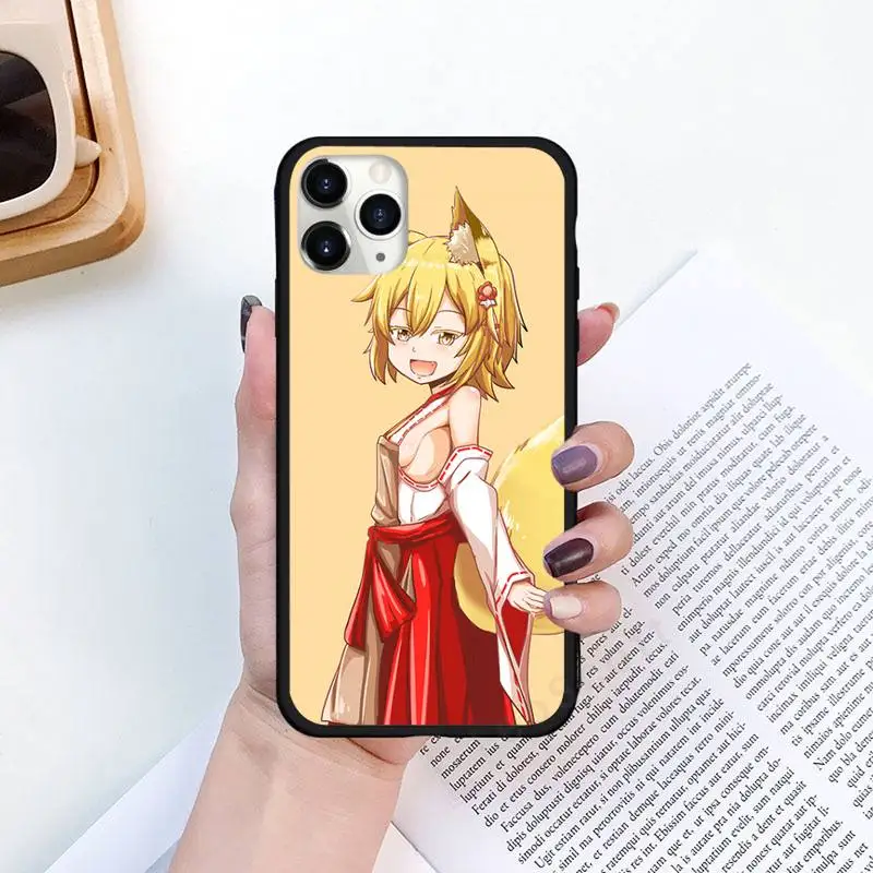 

Senko The Helpful Fox anime Phone Case for iPhone 11 12 pro XS MAX 8 7 6 6S Plus X 5S SE 2020 XR Luxury brand shell funda coque