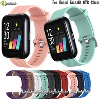 hero iand silicone 20mm watch strap band for realme watch sport smart wristbands for samsung galaxy watch active2 40mm 44mm belt