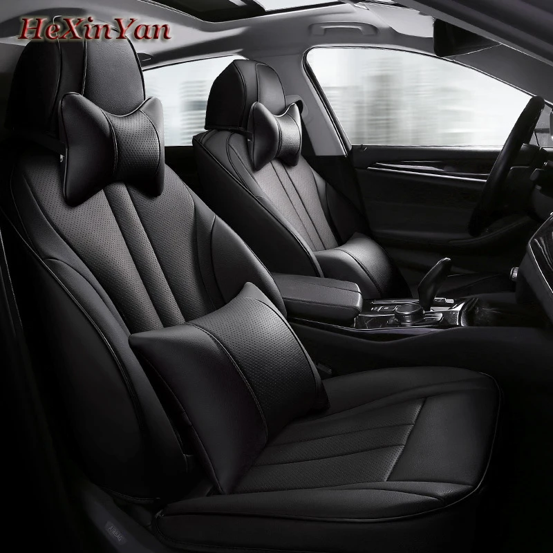 

HeXinYan Custom Car Seat Cover for BMW e46 e90 e60 e39 f30 f10 e36 f20 e87 x5 e70 e34 e92 e30 e91 g30 x5 e53 X3 X1 X2 X4 X6