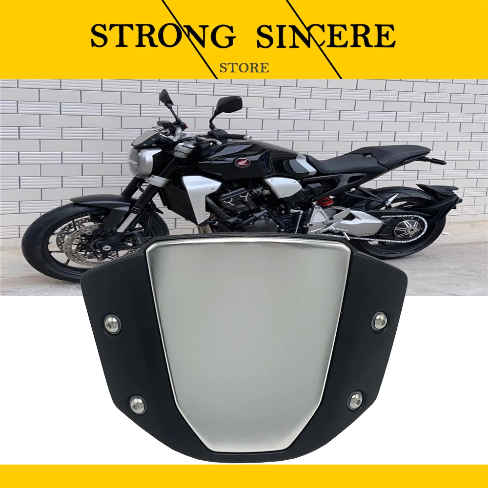 

Передний экран для мотоцикла HONDA cb1000r, лобовое стекло CB1000R 2018-2019, алюминиевый ветрозащитный экран