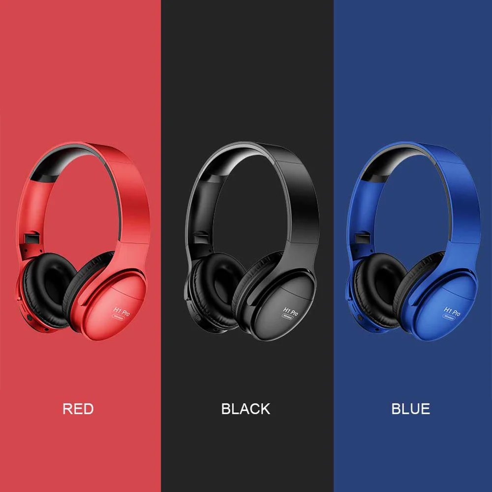 Bluetooth-наушники H1 Pro Hi-Fi стерео с шумоподавлением и микрофоном | Электроника