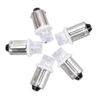 Светодиодная индикаторная лампочка для номерного знака BA9S, 24 В, 3 в светодиодный 4,5 в, 12 В, Ba9s, 5 шт.