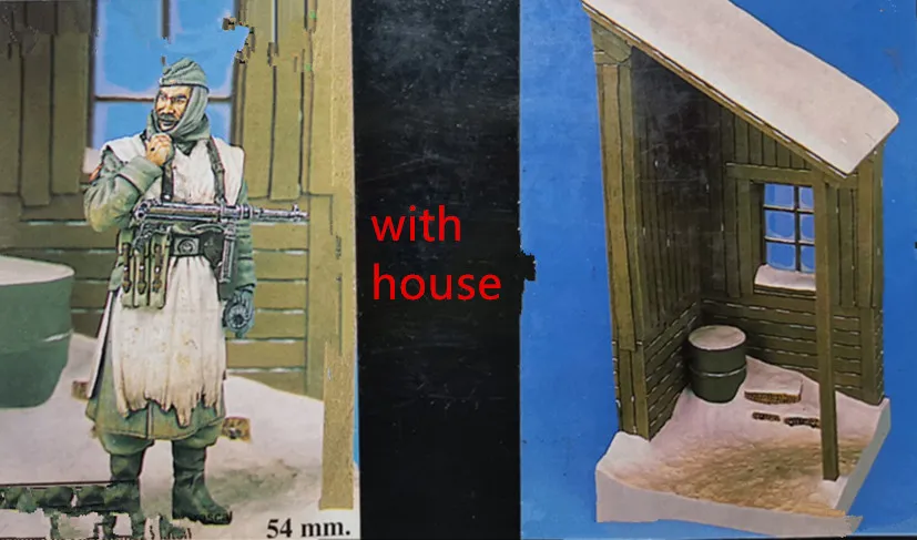 54 мм фотоэлемент разобранный Неокрашенный // 995 (с домом)|Наборы для сборки