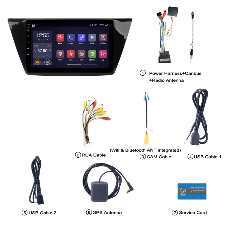 2G ram 32G rom 10 1 дюймов для Touran 2015 2018 android 8 автомобильный dvd мультимедиа gps