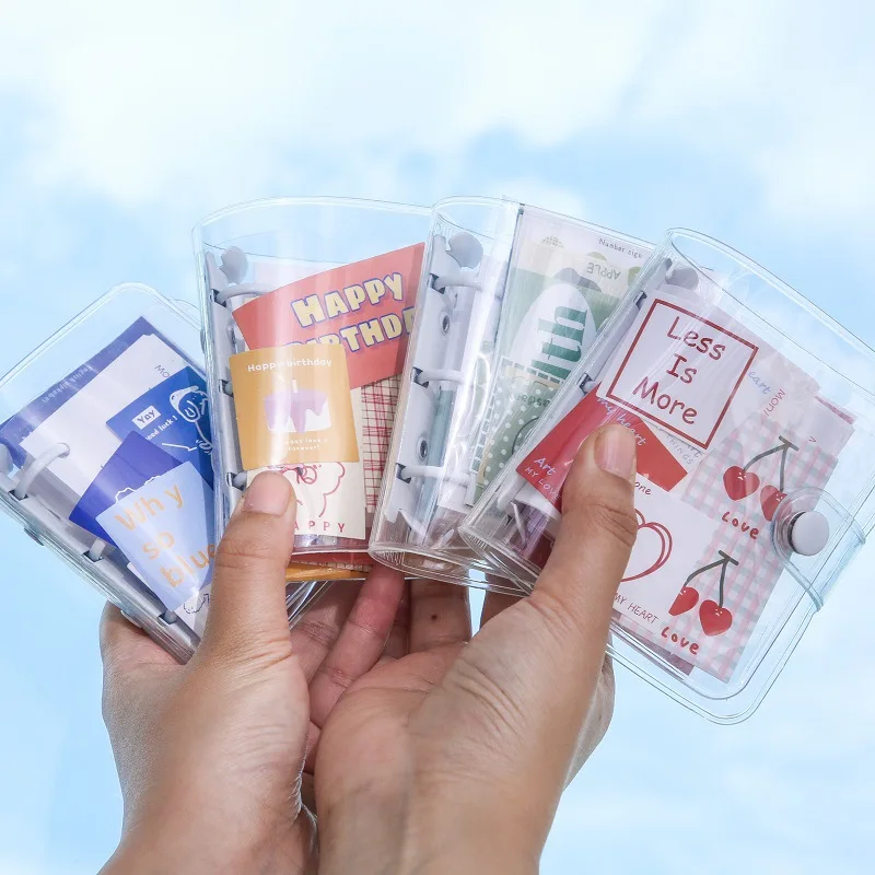 

My Happy Days Sweet Cartoon Fashion Mini Pocket Diary Book 105mm*90mm 90 Sheets Summer Stationery Gift