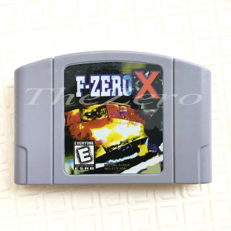F-Zero X Английская литература видео игры для 64 бит игровой консоли NTSC версии