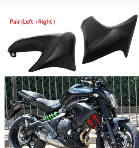 Матовый черный комплект для Kawasaki ER 6N 2012 2016 правой и левой ABS Панель Боковые Крышки