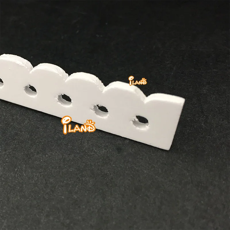 Оптовая продажа 1:12 миниатюрная деревянная отделка для кукольного домика ILAND