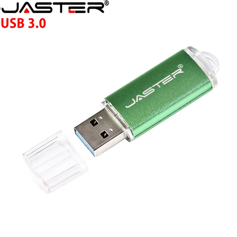 Яркая металлическая Флешка JASTER USB-флеш-накопитель 3 0 флэш-накопитель 8 ГБ 16 32 128 для