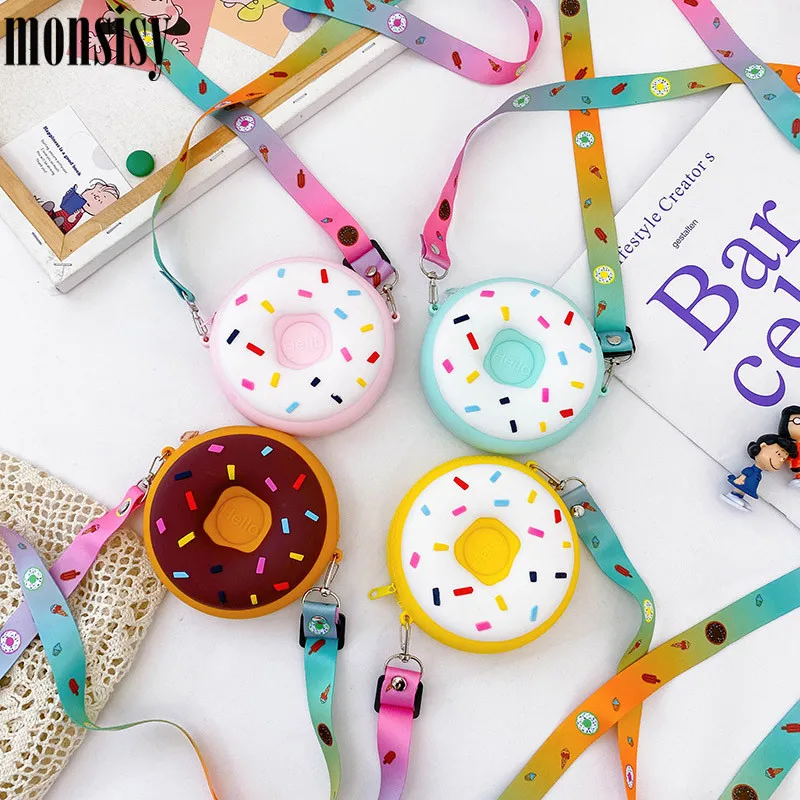 Monsisy унисекс кошелек для монет маленьких девочек и мальчиков сумочка с милым