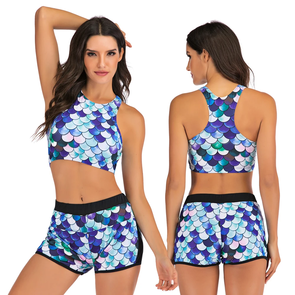Купальник 2021 купальники Для женщин бикини комплект спортивной одежды для