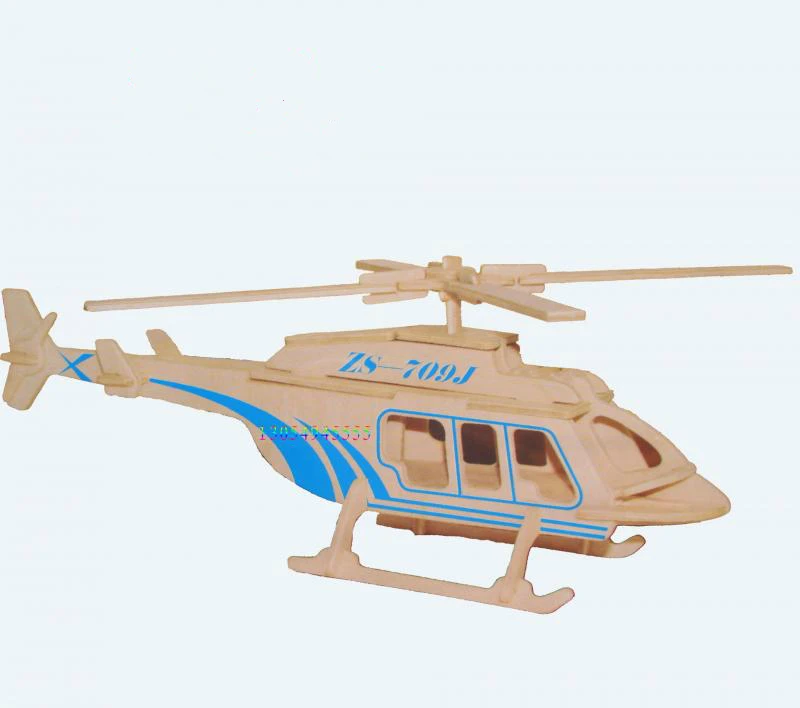 

Puzzle Game Aircraft Toys Kits Wooden 3D DIY Airplane Assembly Building Model For Kids Favorite Birthday Christmas Toys Gifts