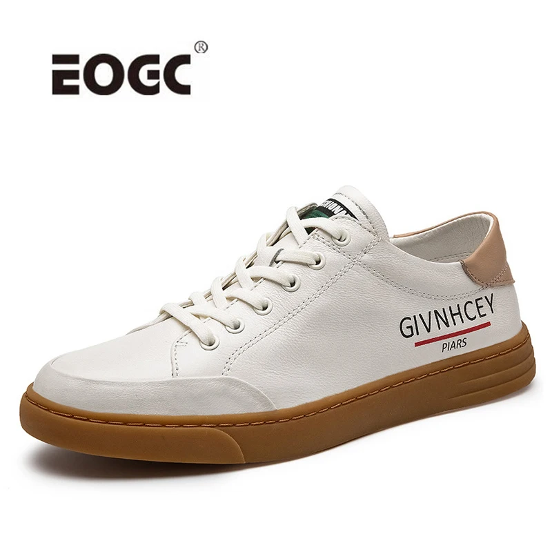 

Natural Leather Men Casual Shoes Flats Waterproof Anti-Skid Walking Shoes Men Trend Do-old Dirty Men Shoes Zapatillas Hombre